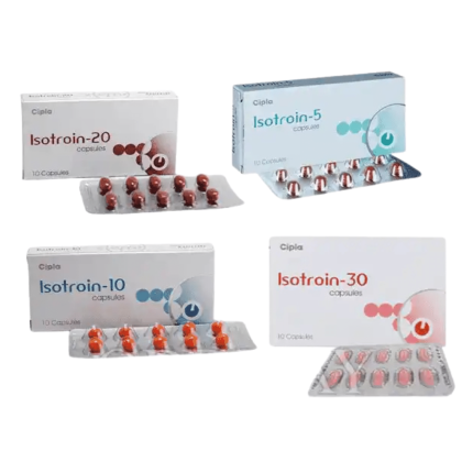 Isotroin 20mg Capsules (Cipla)