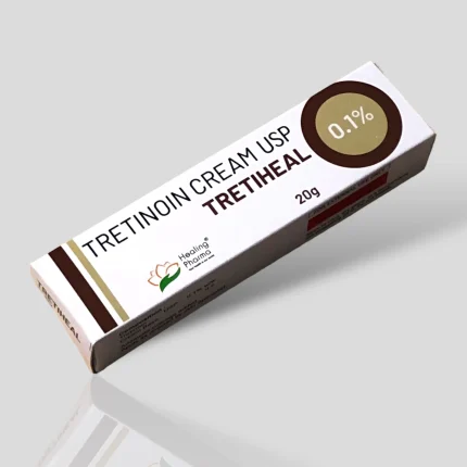 Tretinoin 0.1% Tretiheal Cream