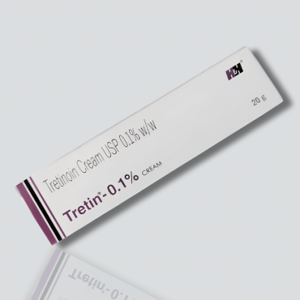 Tretinoin Cream 0.1% (Tretin)
